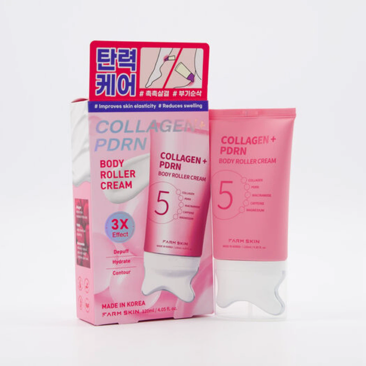 Farm Skin Collagen + PDRN Body Roller Cream 120ml - photo 3