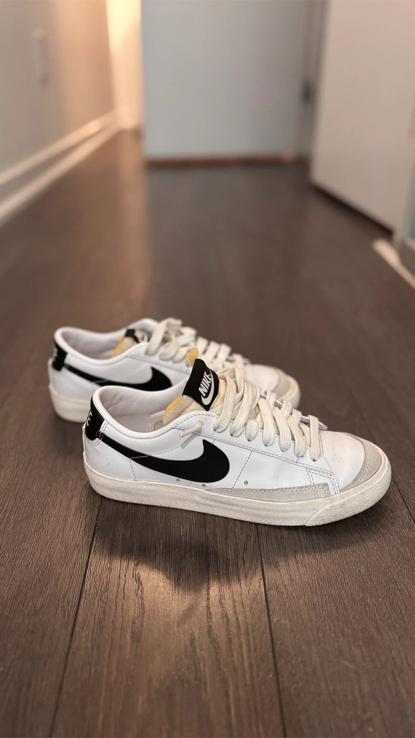 Nike Blazer Low White Black Women’s Sneakers 6