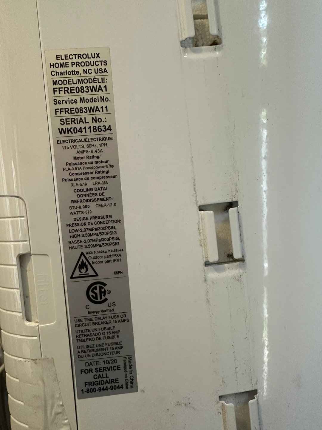 🔥Like New Frigidaire 8000 BTU Window Air Conditioning Unit - photo 2
