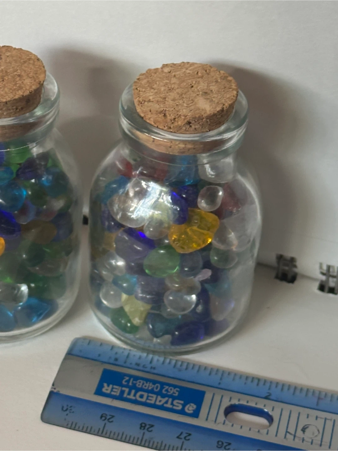 Jars of tumbled glass bits - photo 5