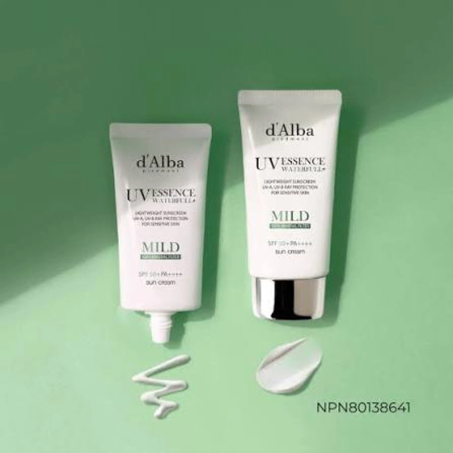 d'Alba UVessence Waterfull Mild Sunscreen SPF 50+ (1.69 fl. oz.)