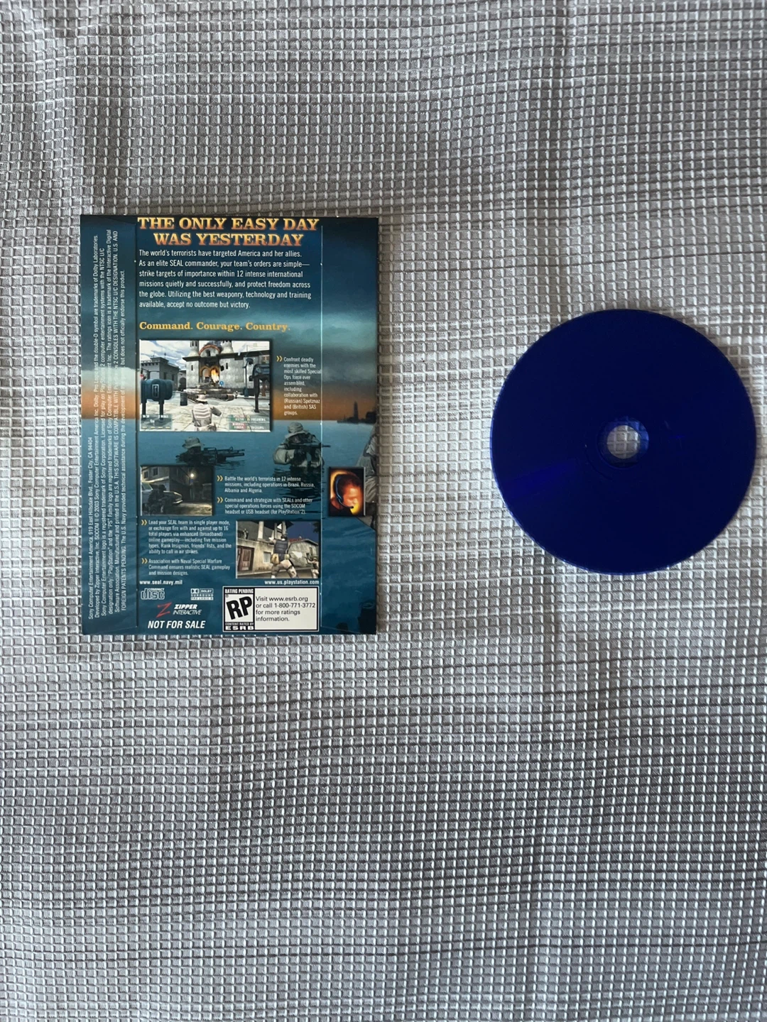 PlayStation 2 SOCOM II U.S. Navy SEALs Demo Disc - photo 2