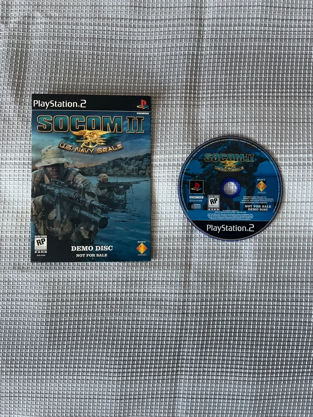 PlayStation 2 SOCOM II U.S. Navy SEALs Demo Disc