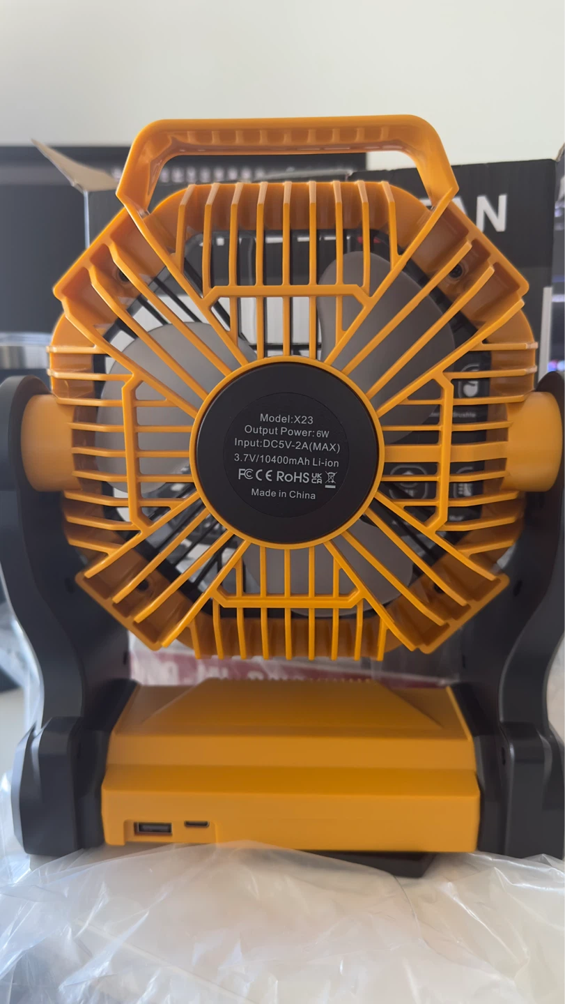 Portable Fan/Light - photo 2