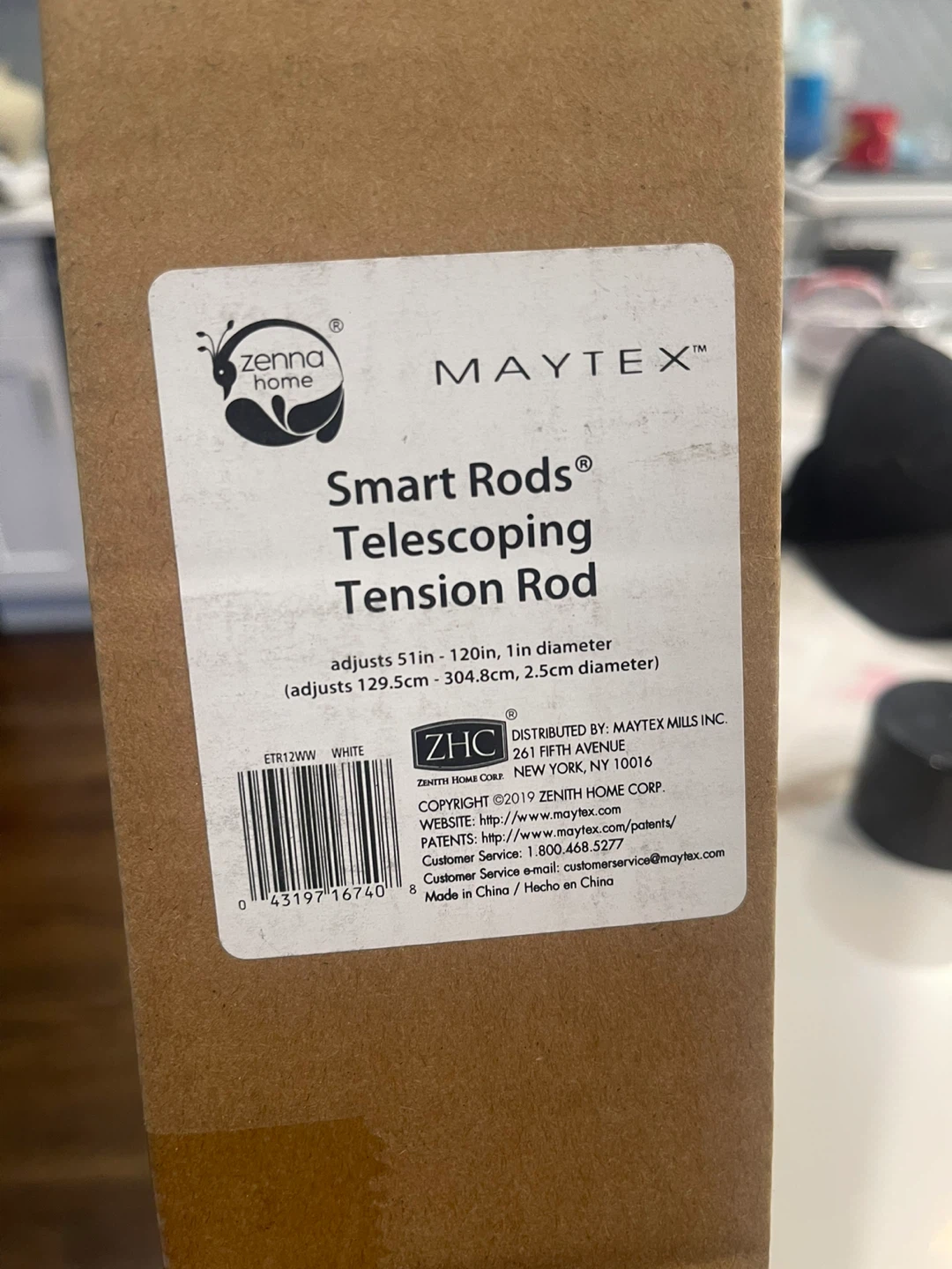 Maytex Smart Rods Telescoping Tension Rod - photo 2