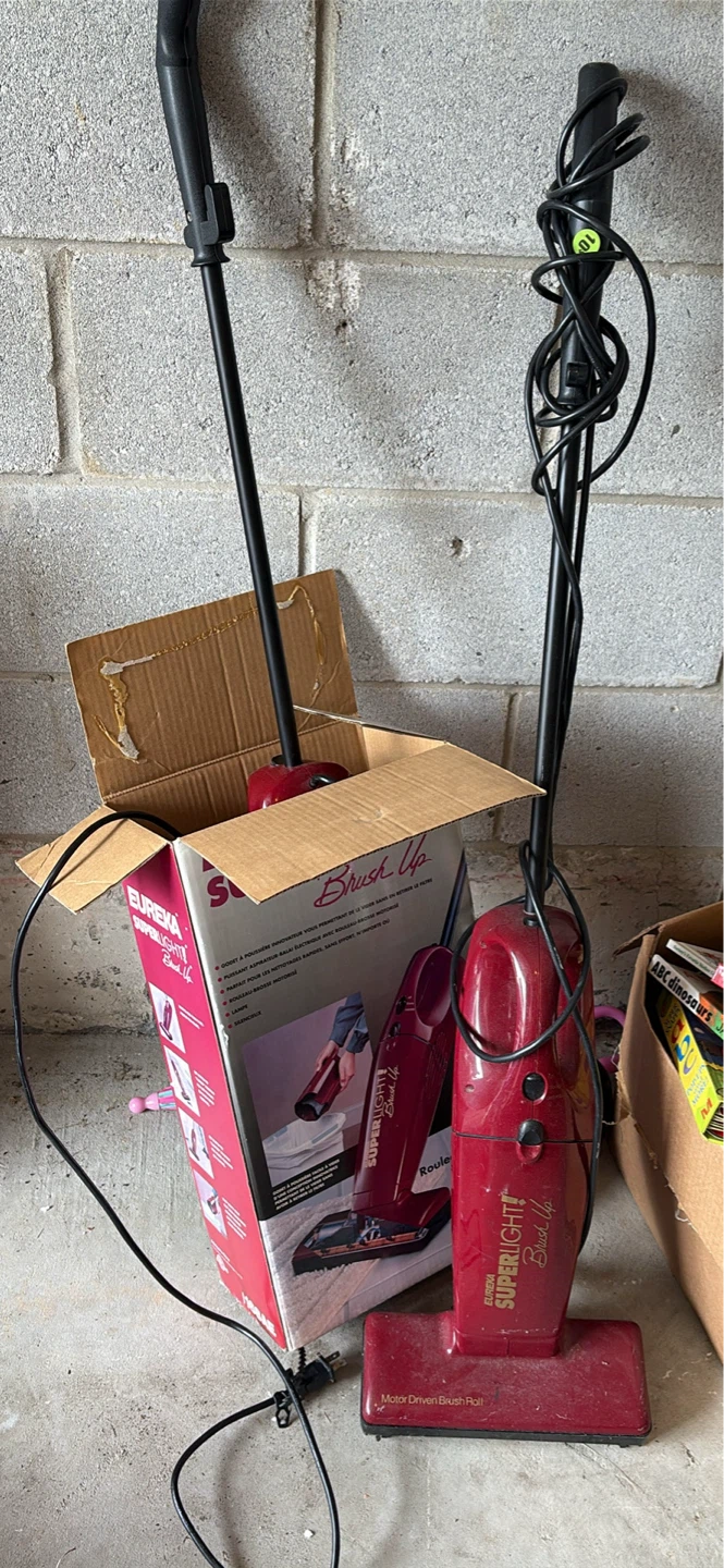 2 Eureka Superlight Brush Up Vacuum