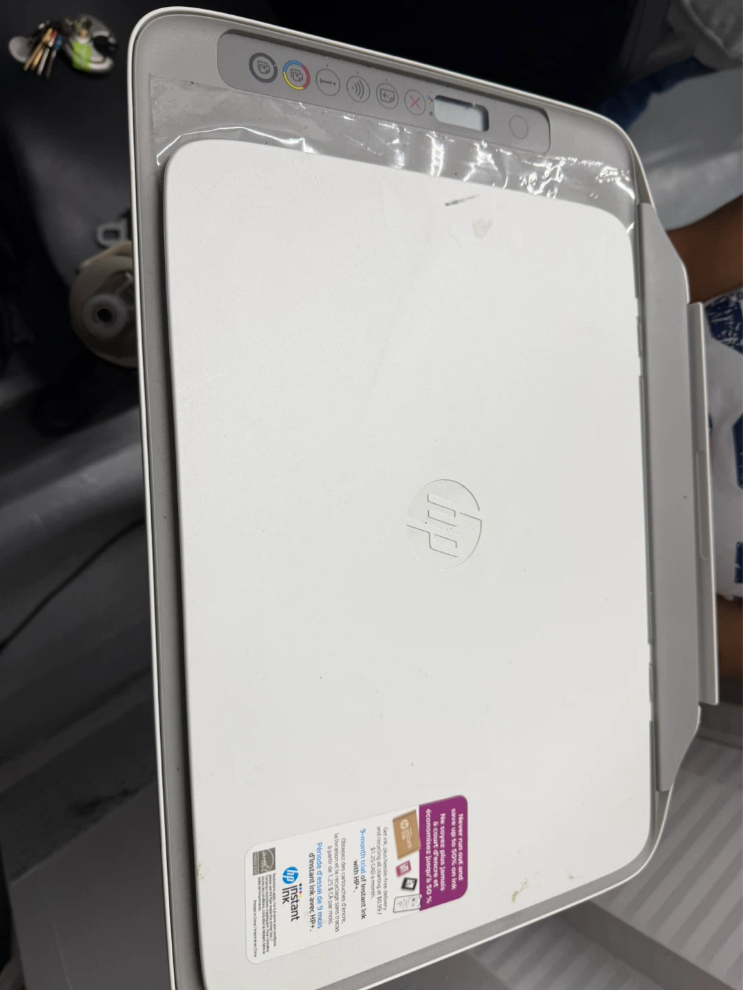 HP DeskJet 2623 All-in-One Printer white and gray - photo 2