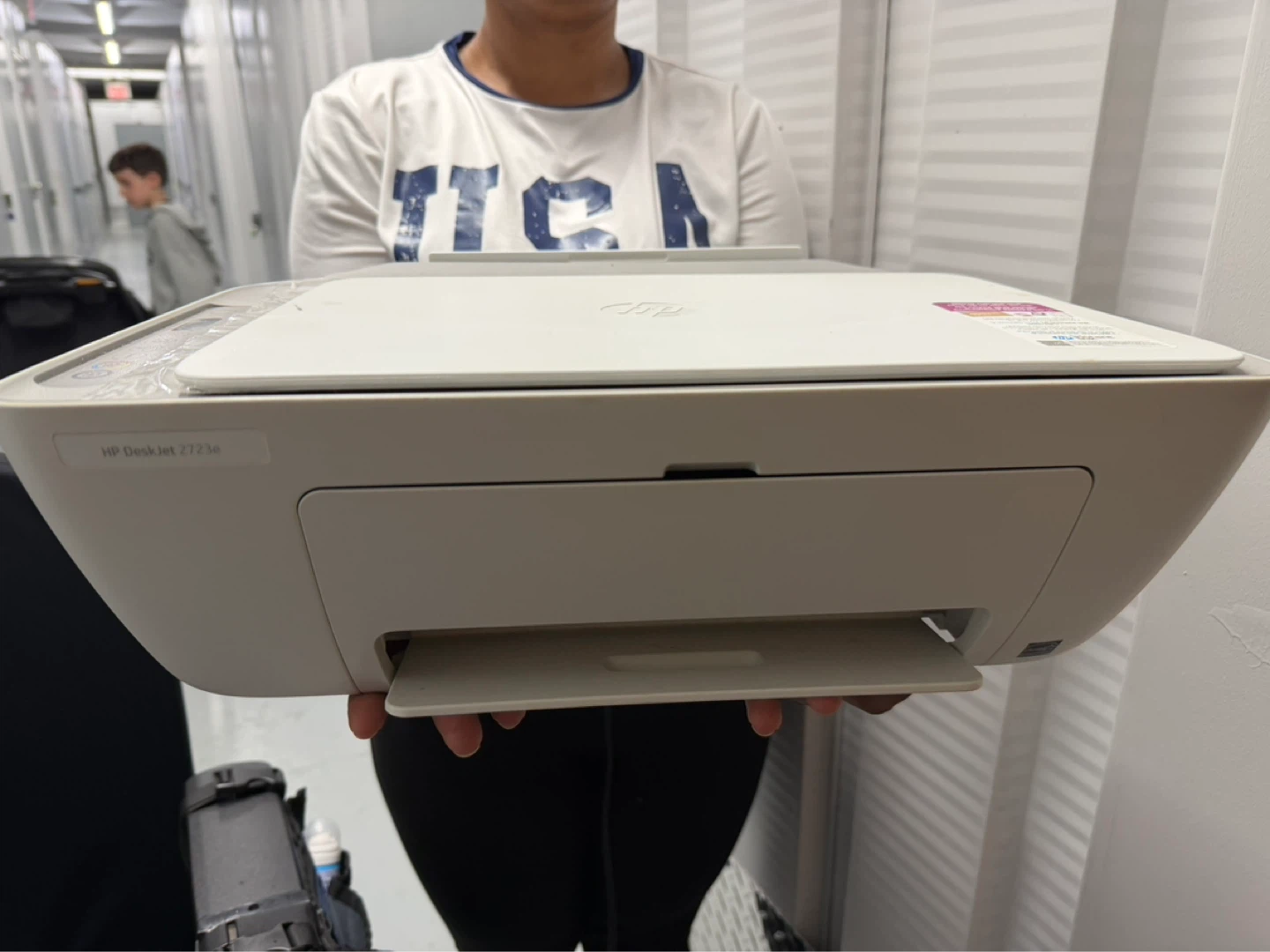 HP DeskJet 2623 All-in-One Printer white and gray