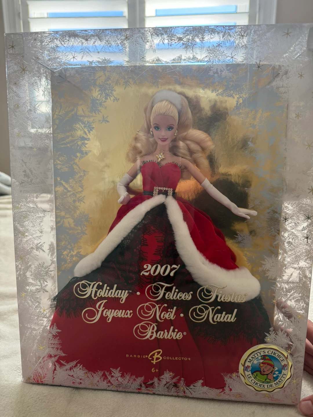 2007 Holiday Barbie Doll