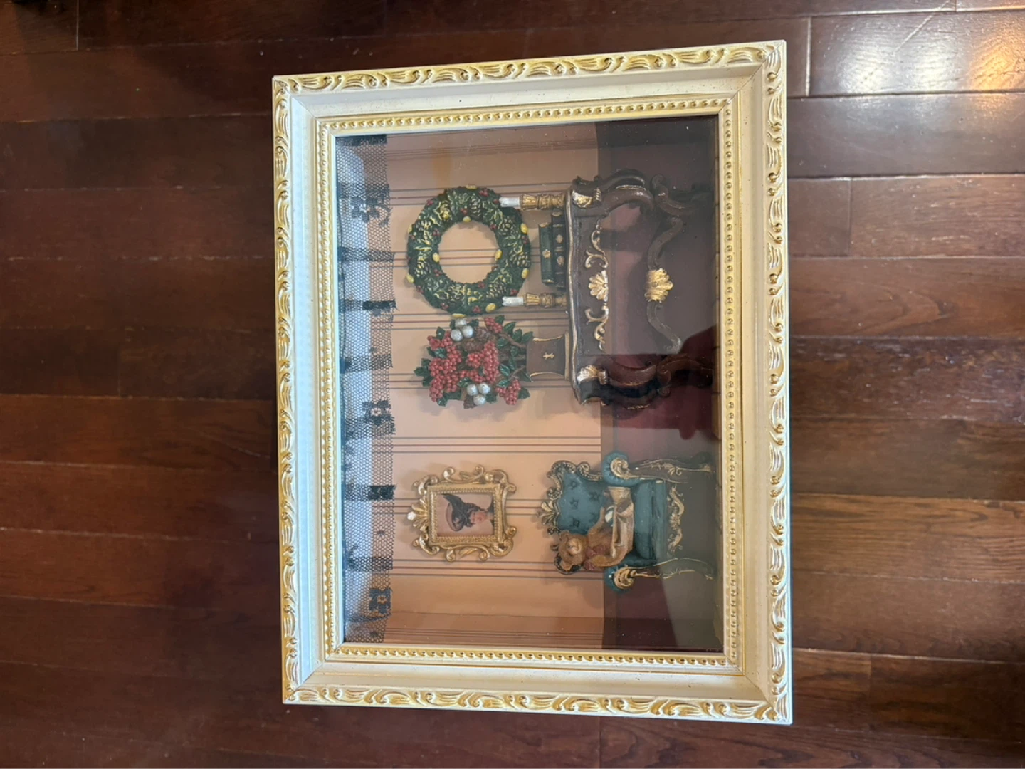 Christmas Shadow Box Scene - photo 2