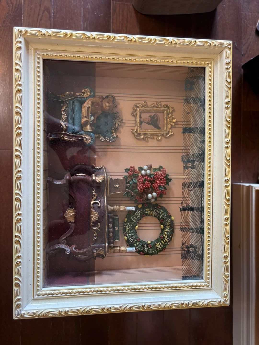Christmas Shadow Box Scene - photo 3