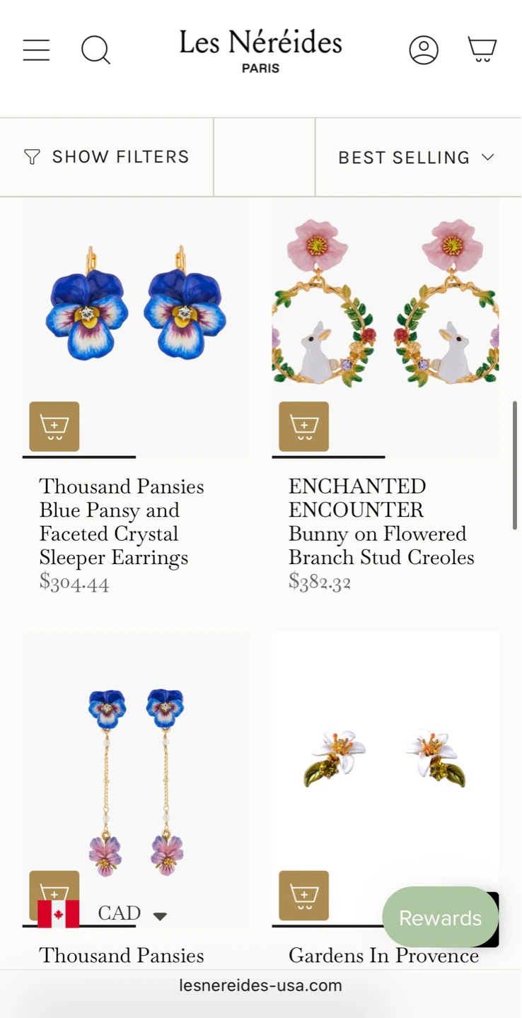 🇫🇷 Les Néréides Lovebirds Earrings 🦜 - photo 5