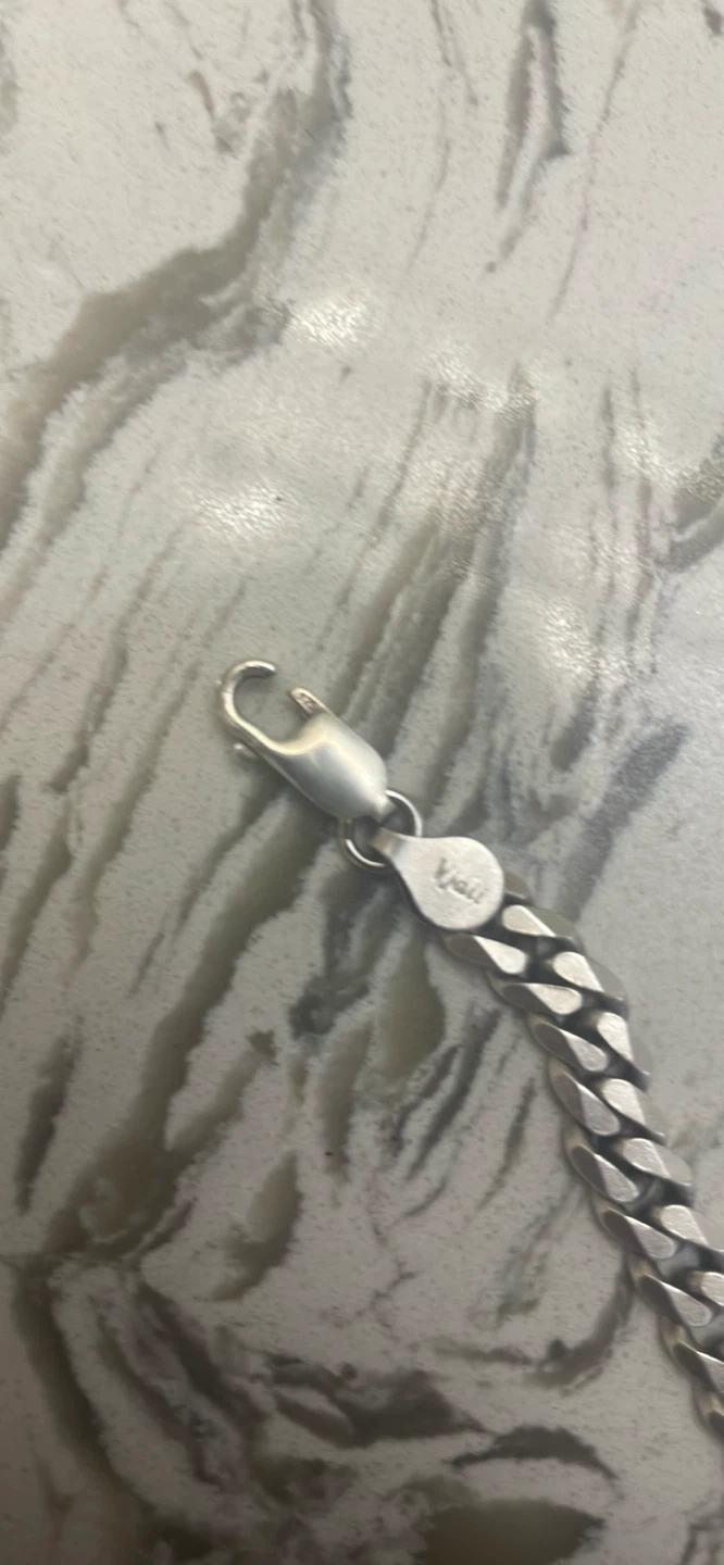 Sterling Silver Curb Chain Necklace - photo 2