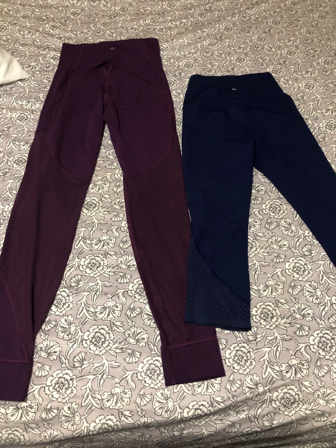 Lululemon Leggings - Navy and Plum - photo 2