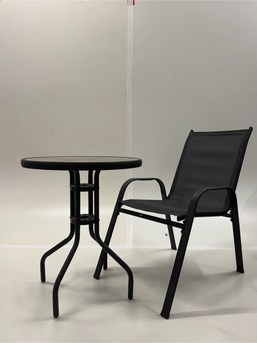 Patio Bistro Set - 1 Table & 1 Chair