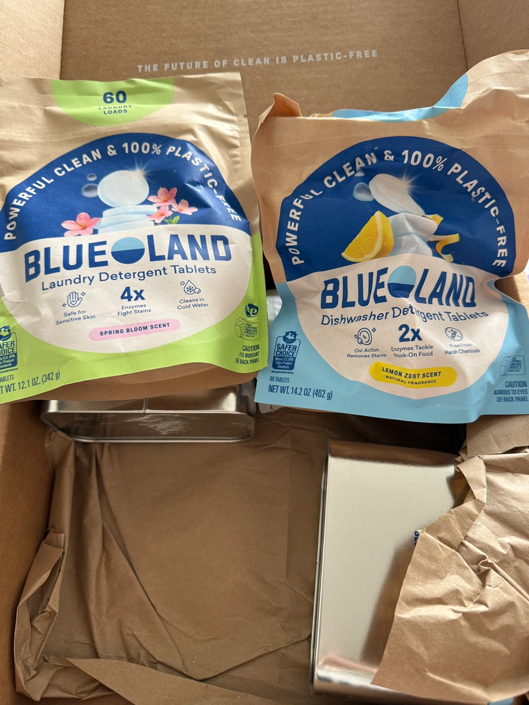 Blueland Laundry and Dishwasher Detergent Tablets