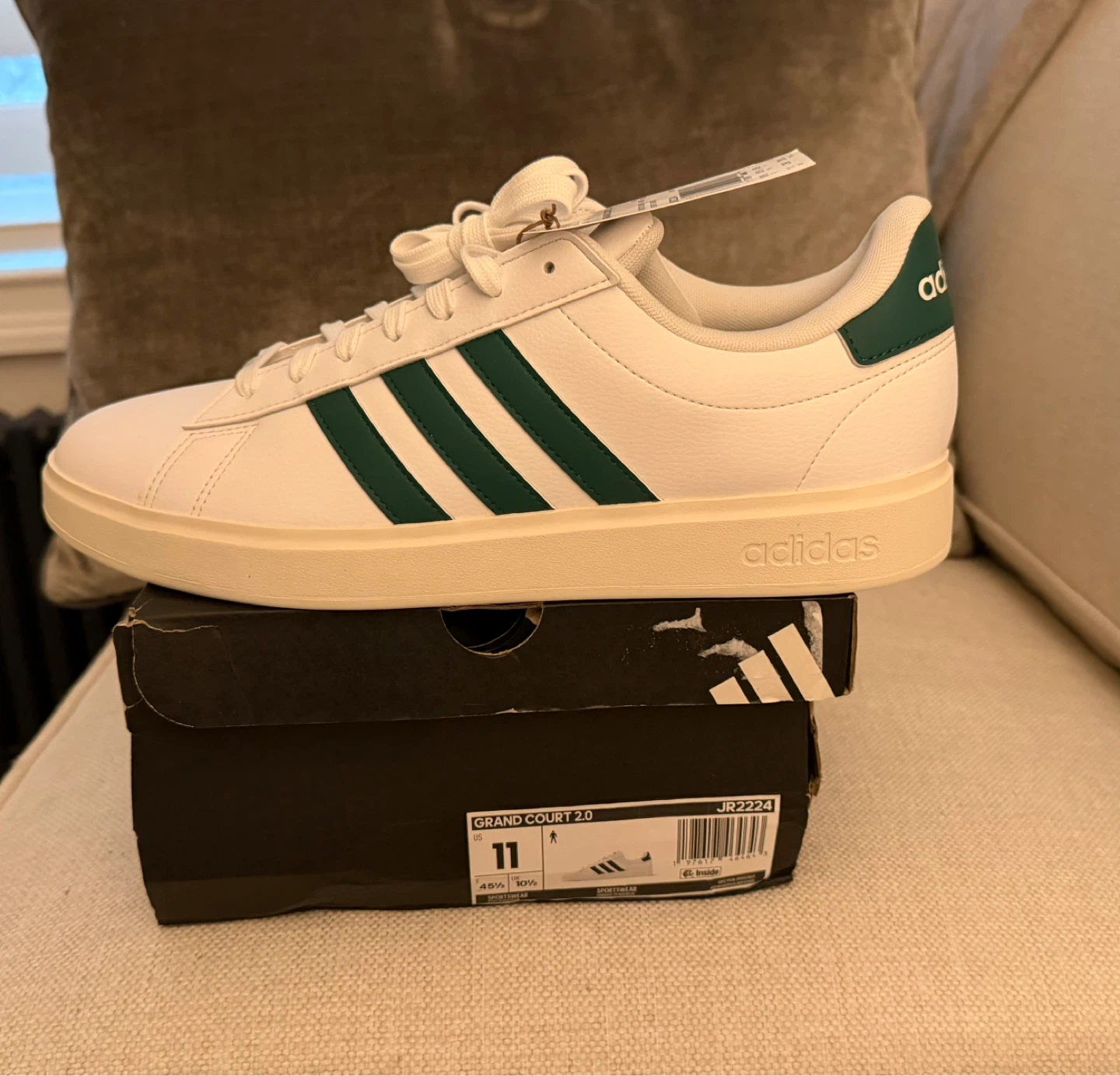 Adidas Grand Court 2.0 Shoes Size 11 - photo 2