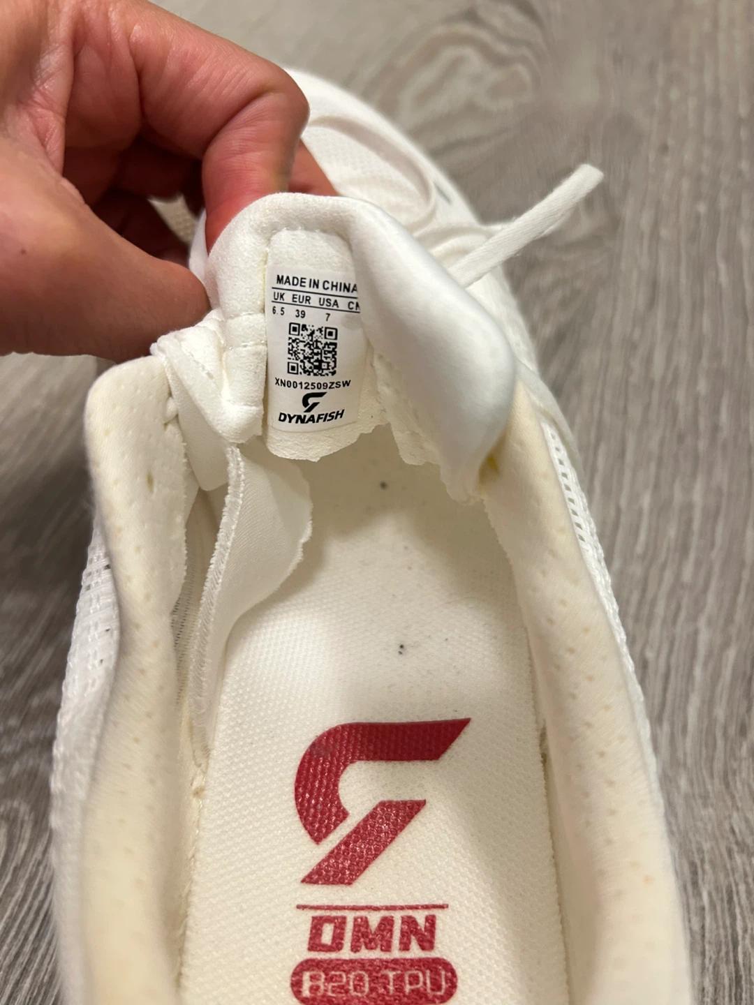 DYNAFISH Xiaonian White Running Shoes - photo 2