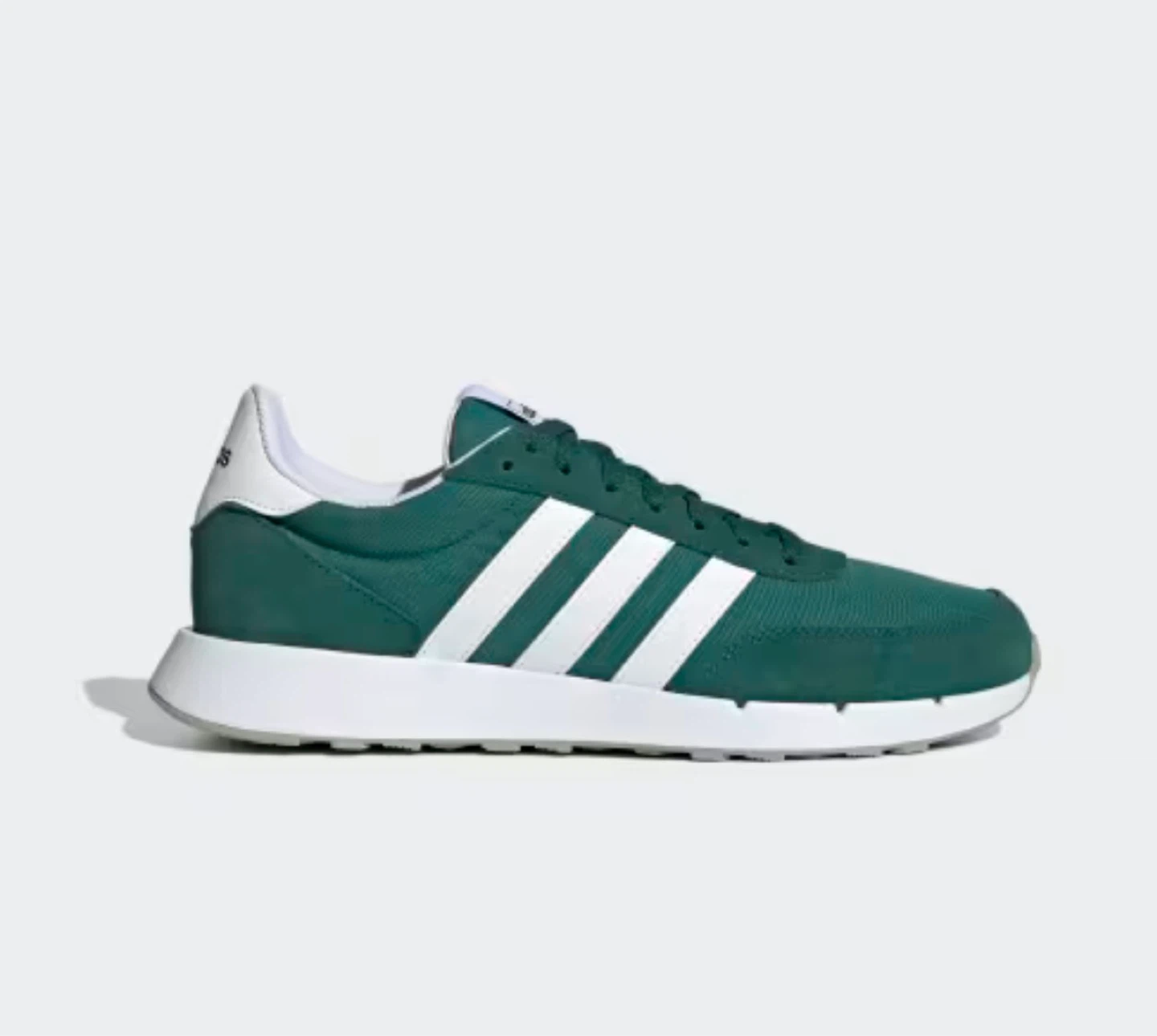 Adidas Run 60s 2.0 Sneakers Green White Size 11.5