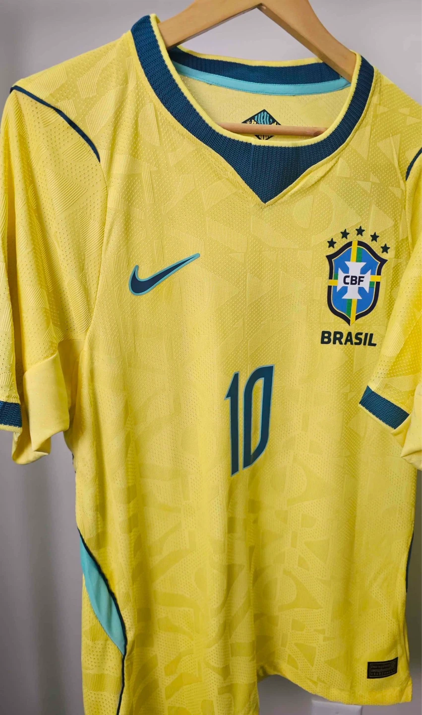 Brazil Neymar Jr #10 Soccer Jersey - photo 3