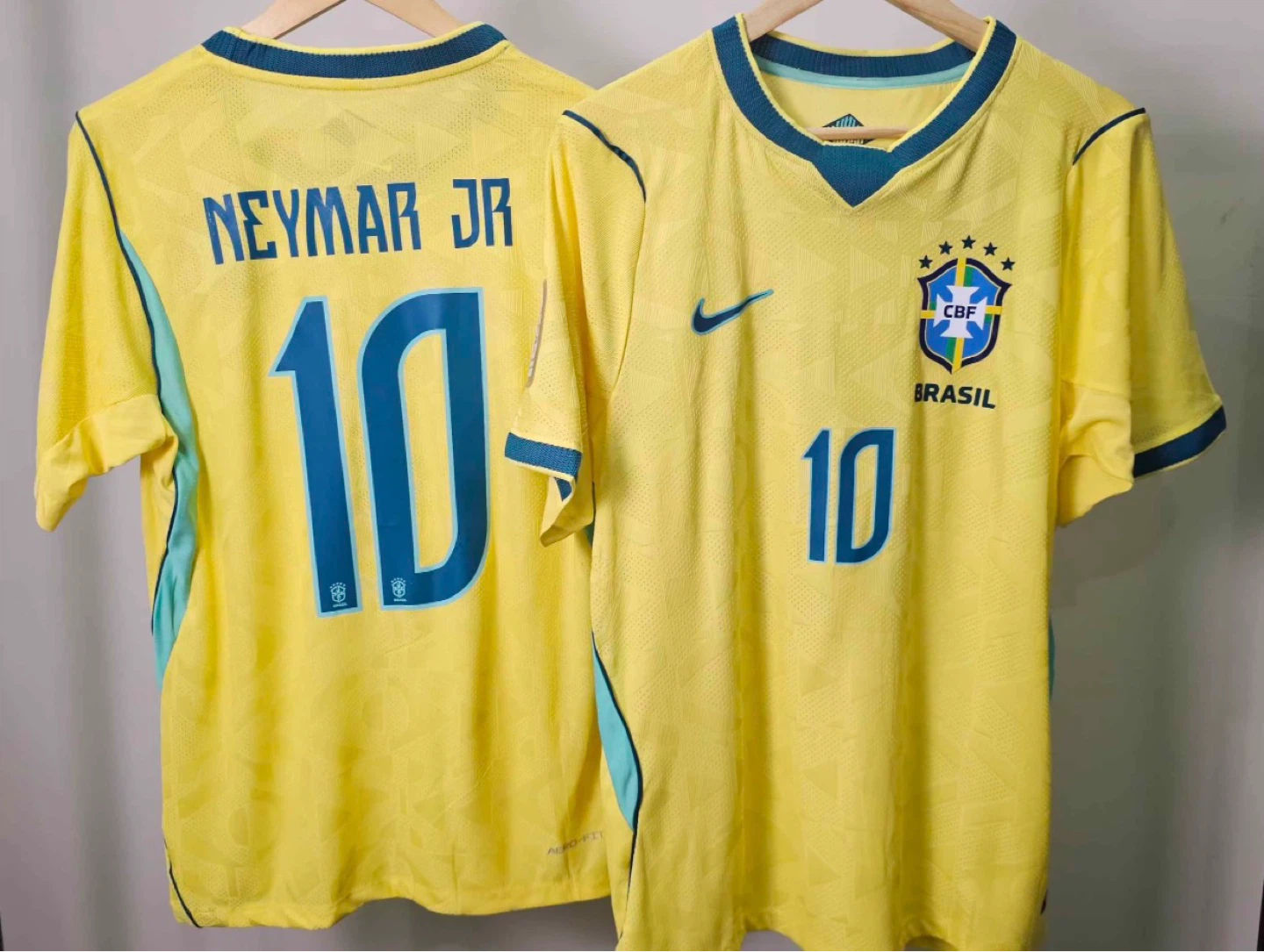 Brazil Neymar Jr #10 Soccer Jersey - photo 4