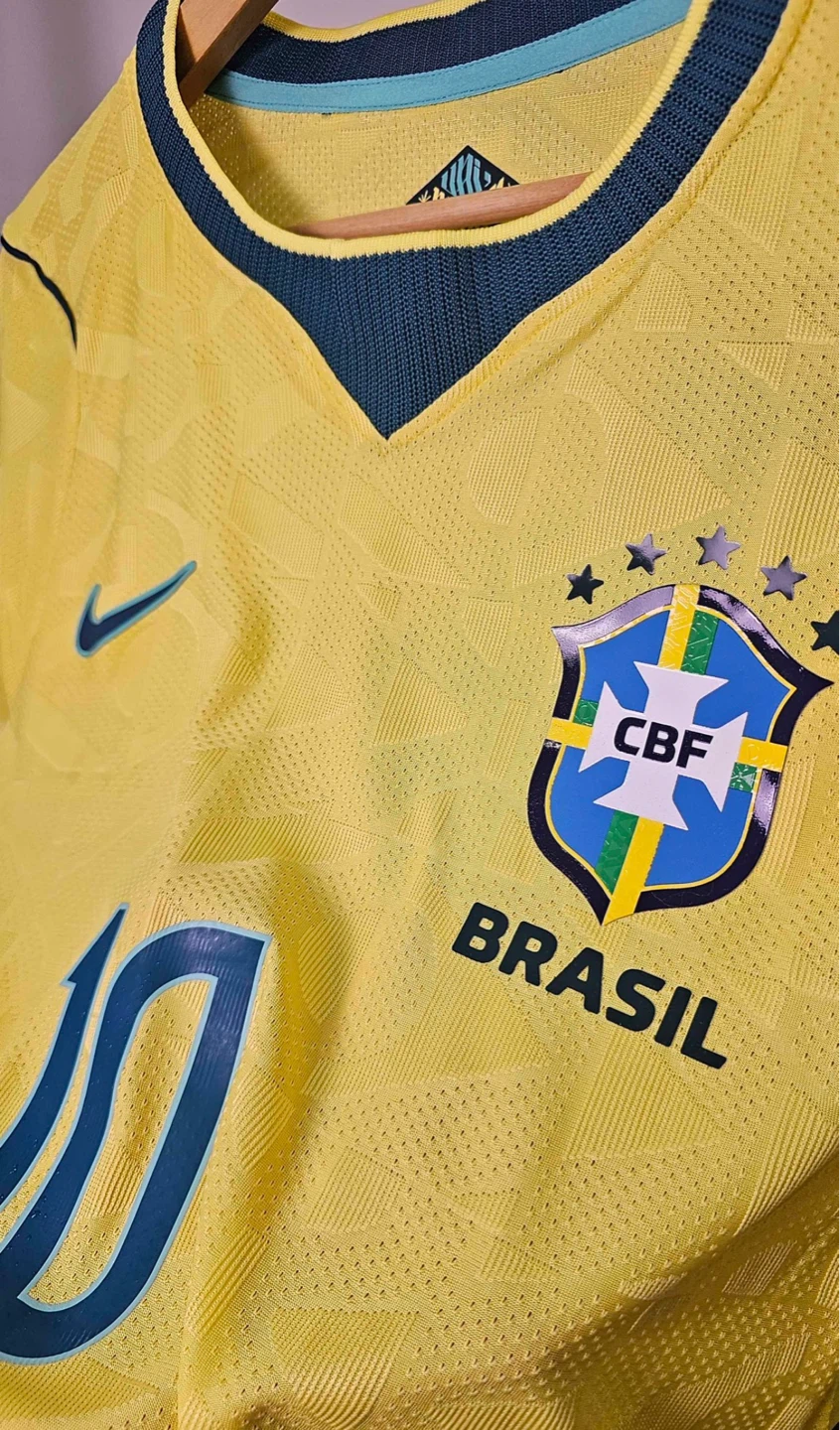 Brazil Neymar Jr #10 Soccer Jersey - photo 2