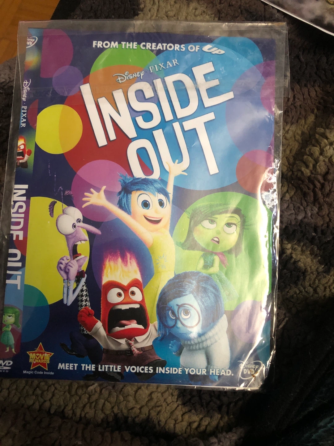 Disney Pixar Inside Out DVD