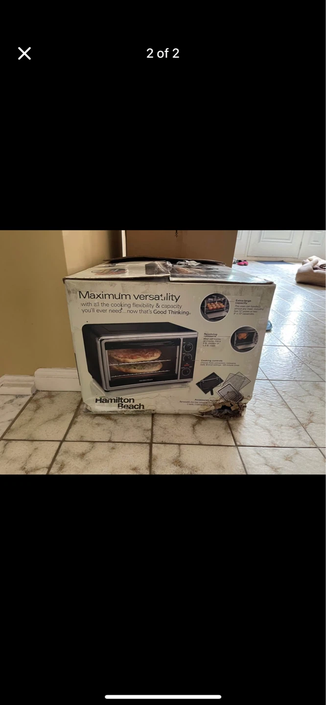 Hamilton Beach Countertop Oven with Convection & Rotisserie