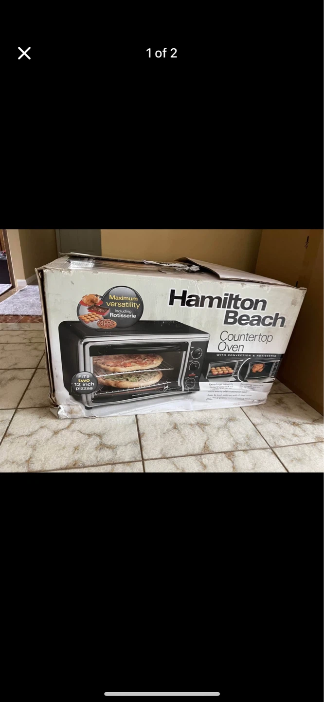 Hamilton Beach Countertop Oven with Convection & Rotisserie - photo 2
