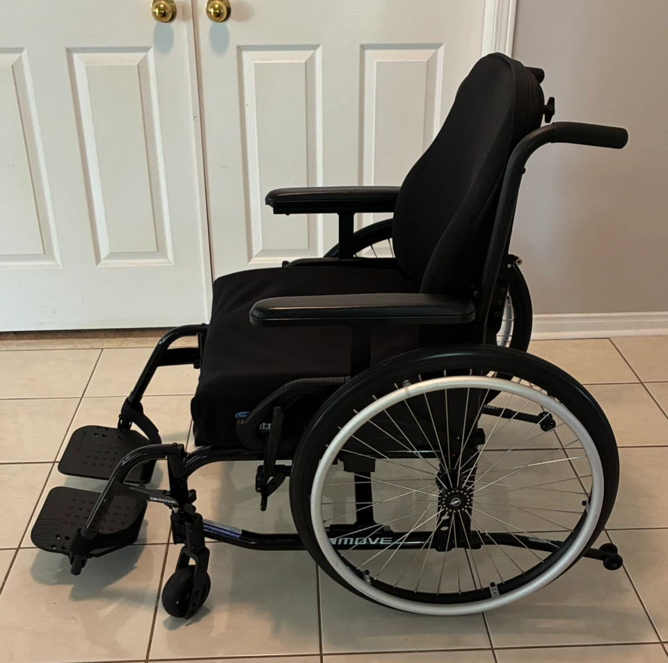 Wheelchair MOVE QS aluminum folding  Motion Composites (20x18) - photo 2