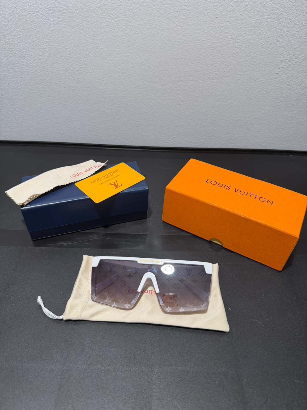 LV Monogram Shield Sunglasses