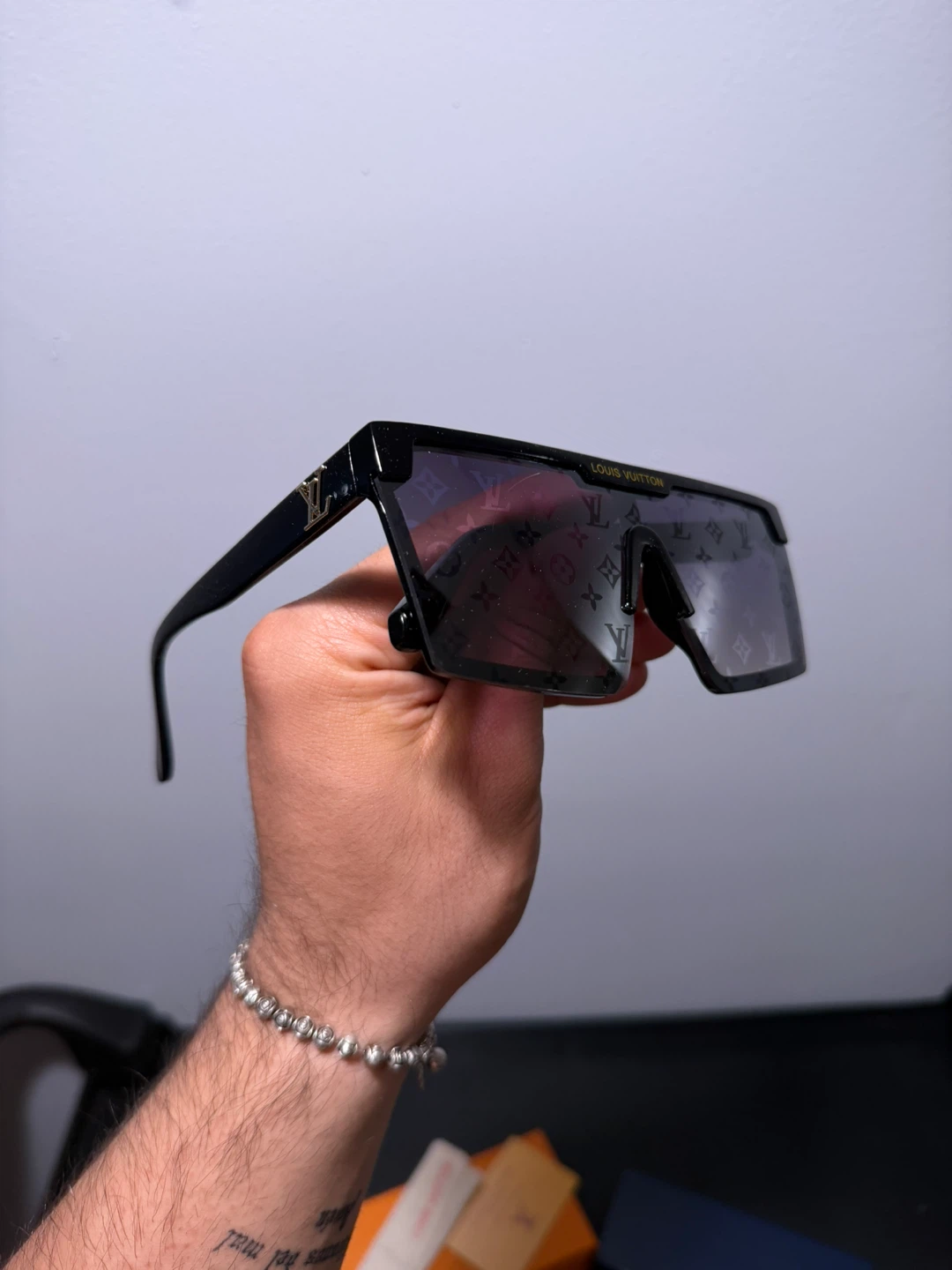 LV Monogram Shield Sunglasses - photo 3