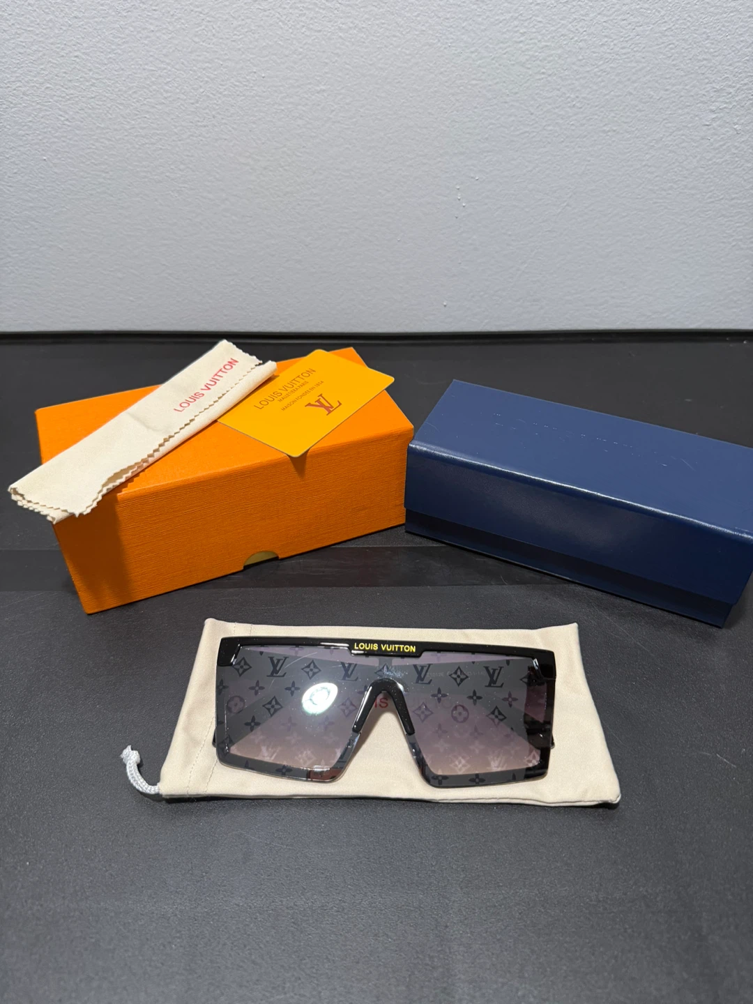 LV Monogram Shield Sunglasses