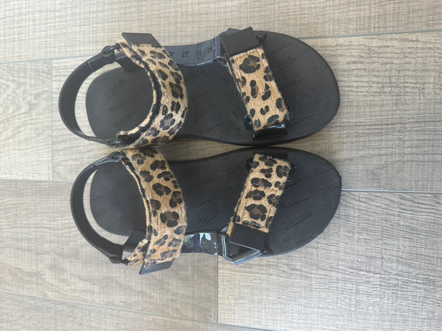 Melissa Sandal Leopard Print