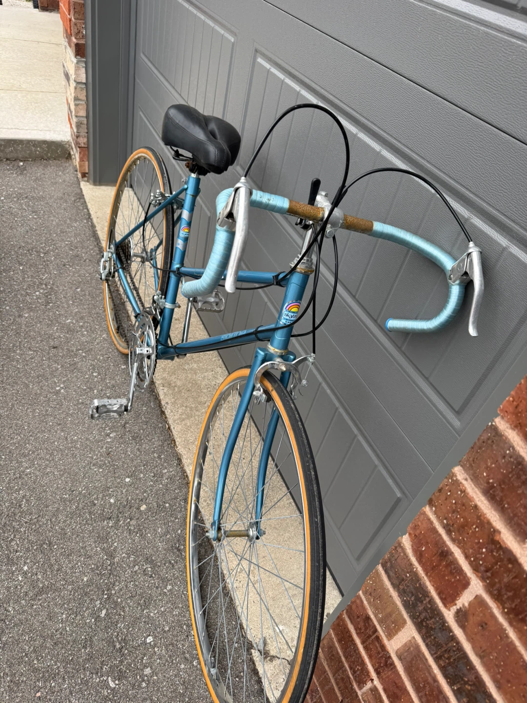 Blue Skyline Road Bicycle - photo 2