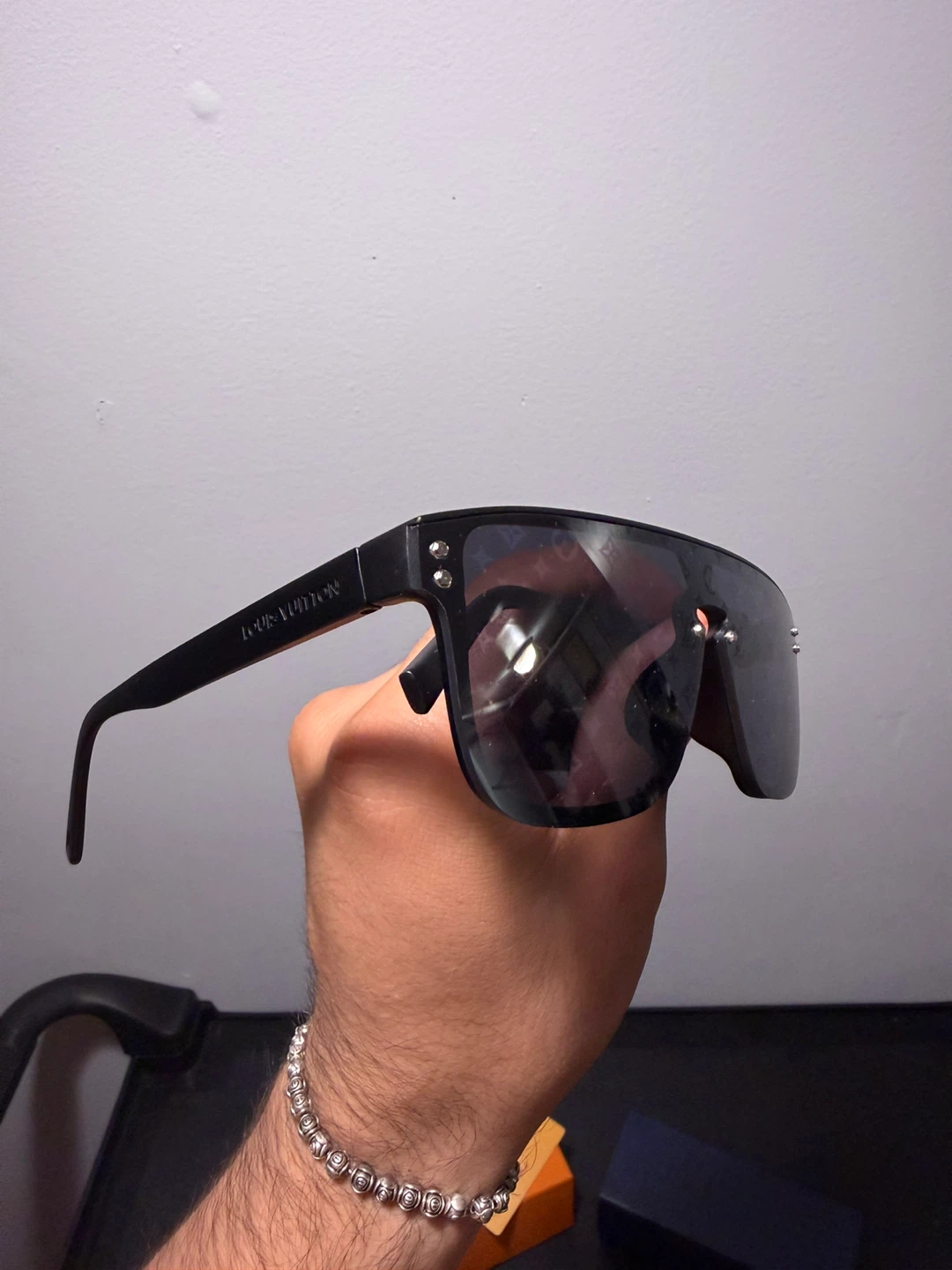 LV Monogram Shield Sunglasses - photo 3