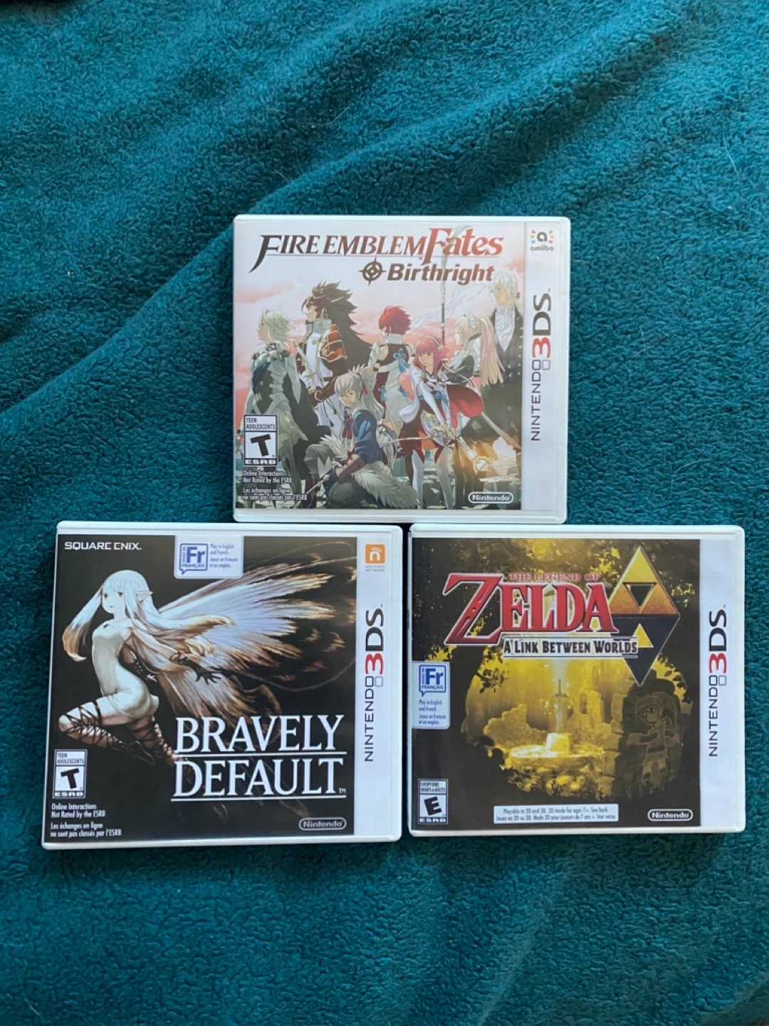 Nintendo 3DS Games - Fire Emblem, Zelda, Bravely Default