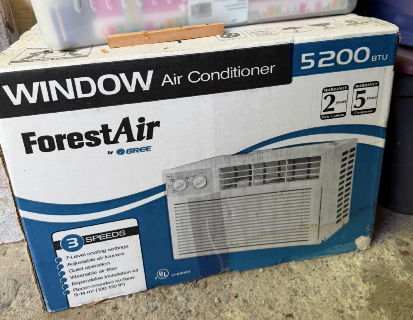 ForestAir by GREE 5200 BTU Window Air Conditioner