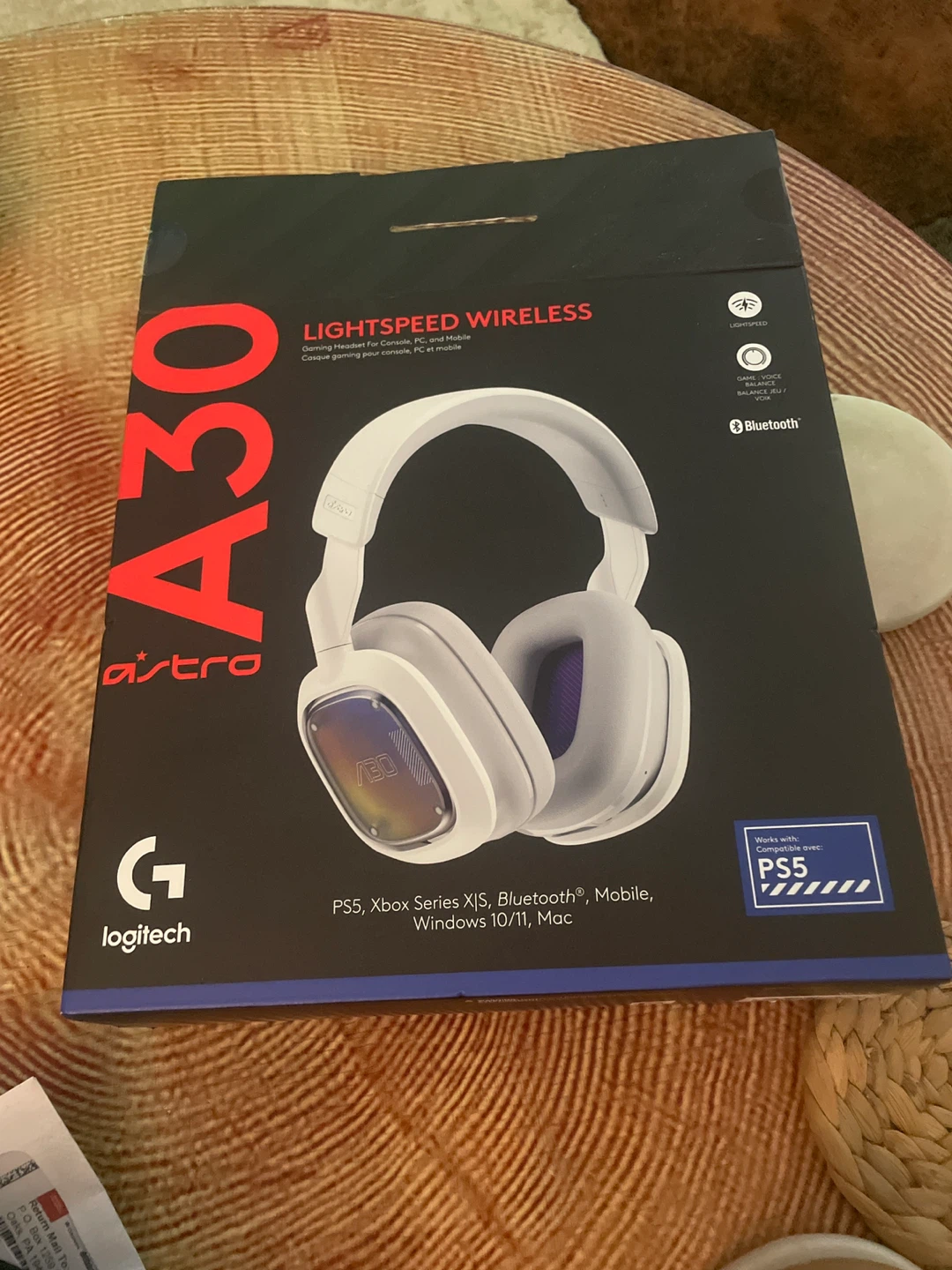 Astro A30 Lightspeed Wireless Gaming Headset White