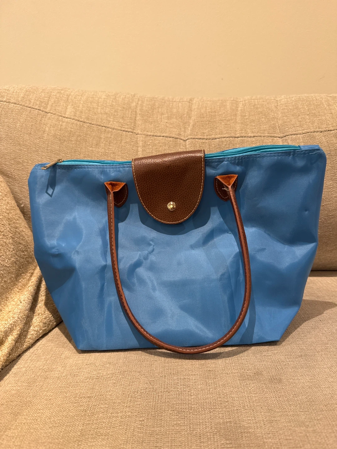 Longchamp Le Pliage inspired Tote Bag
