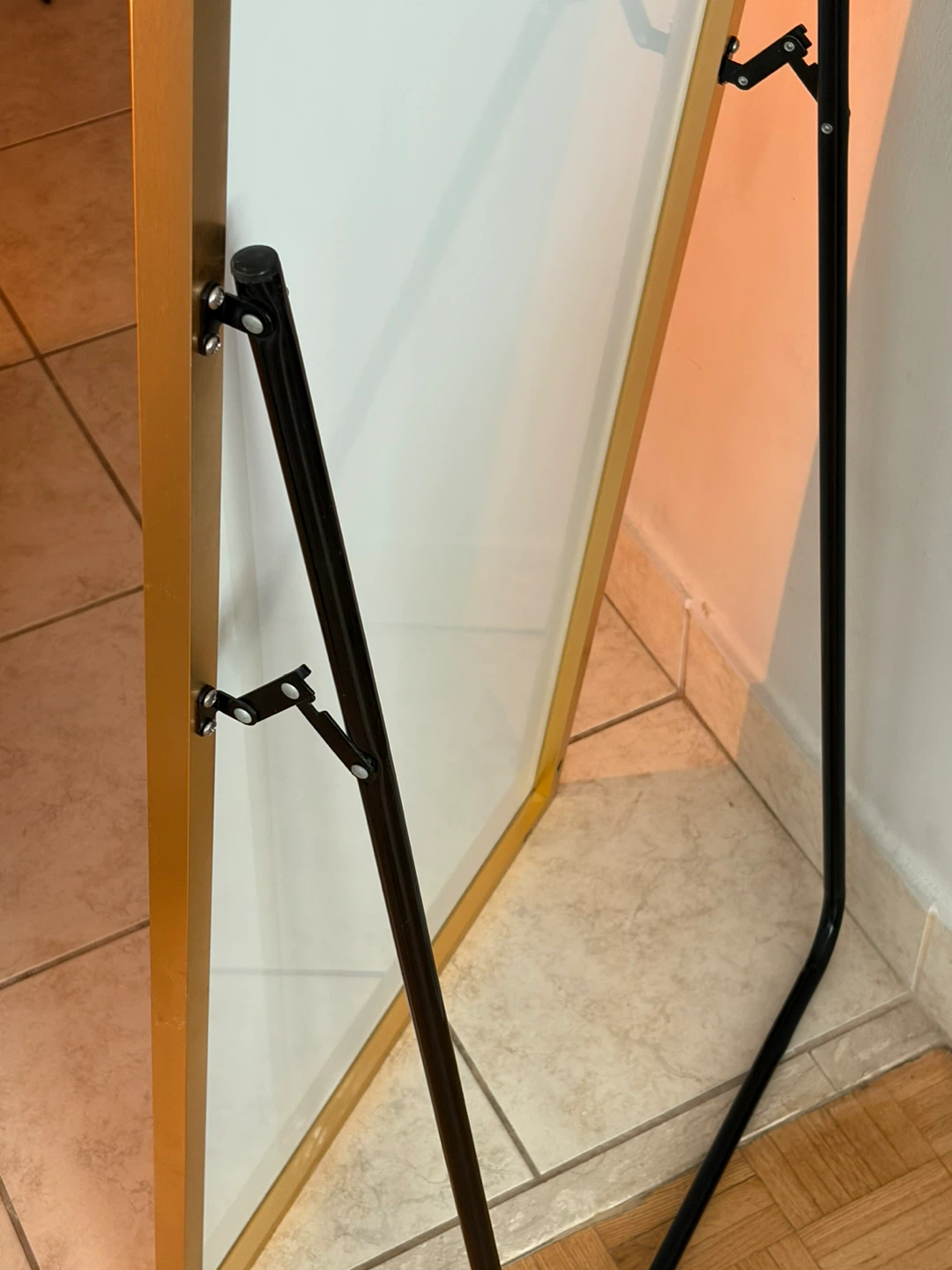 MIRUO Full Length Mirror 65"x21" Gold Aluminum Alloy Frame - photo 2