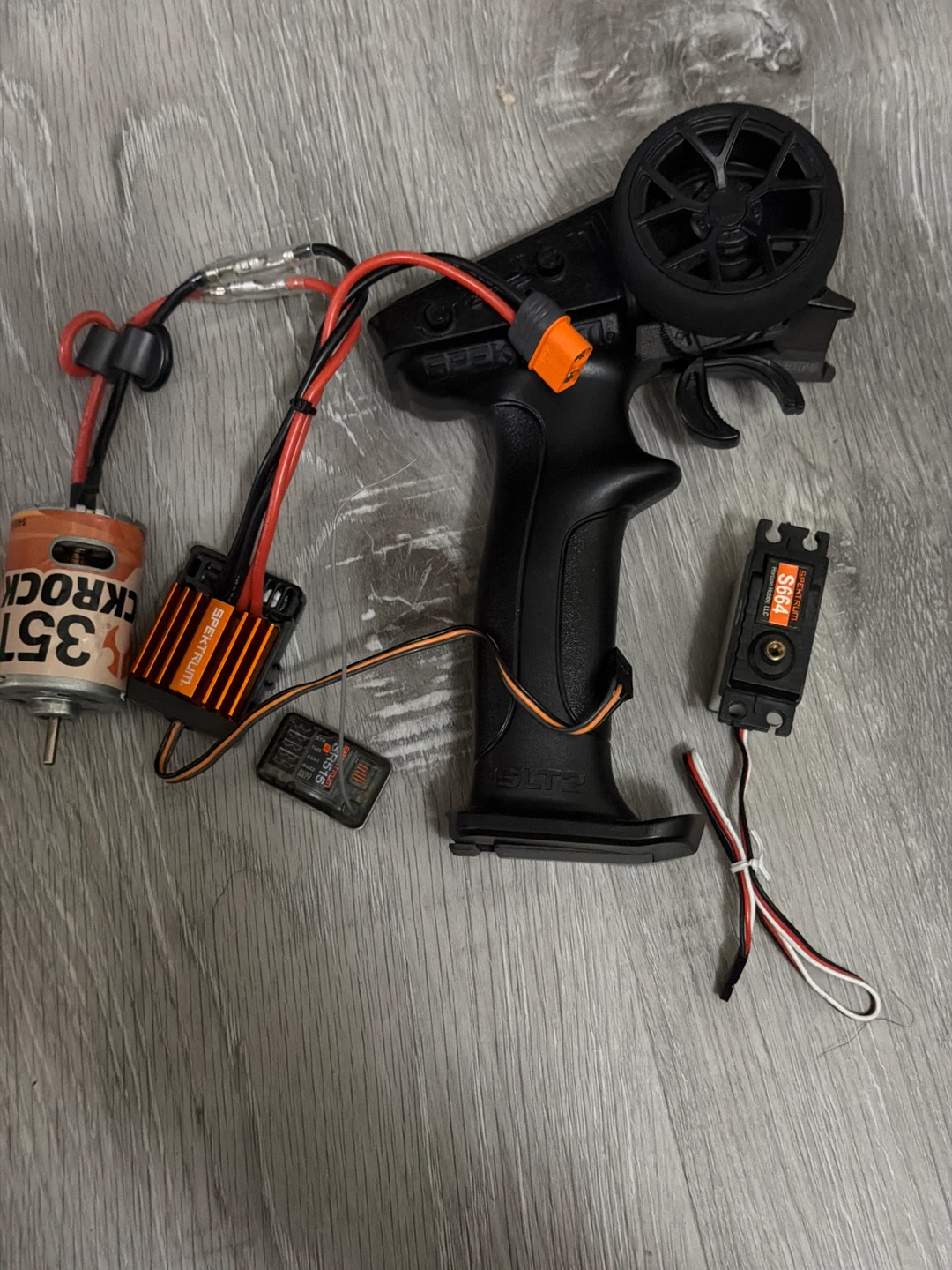 RC Crawler Electronics Bundle SCX10 III SLT2 + Servo + ESC