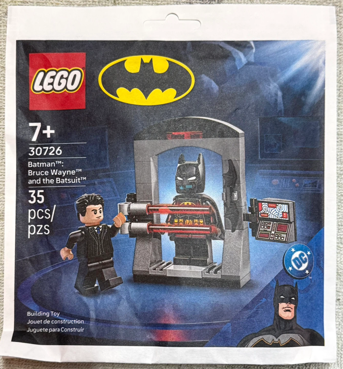 LEGO Batman 30726 Bruce Wayne and the Batsuit Building Toy Set