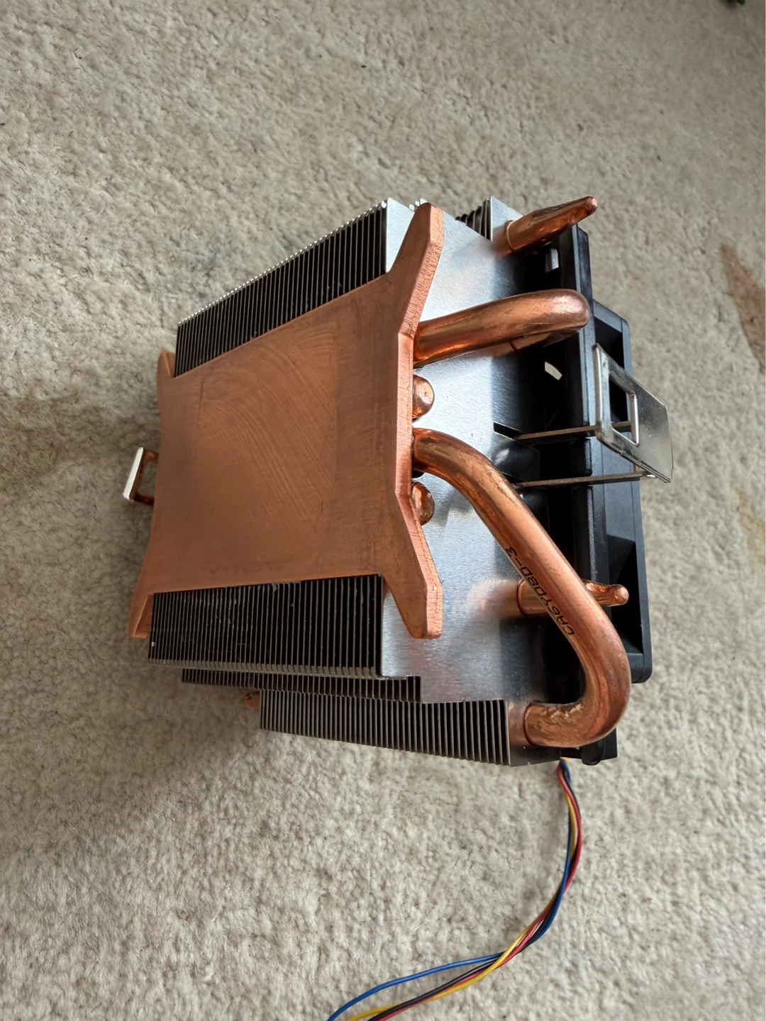 AMD STOCK CPU COOLER WITH COPPER HEAT PIPES - photo 3