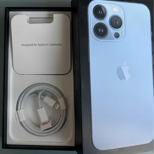 iPhone 13 Pro 256GB Sierra Blue + Lightning Dock & Cables Bundle