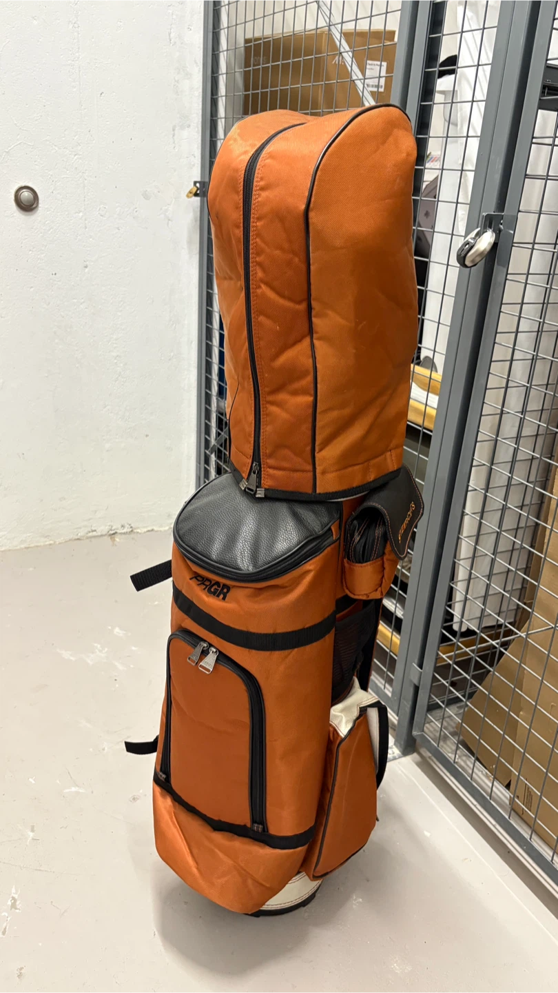 Orange Golf Bag with Clubs - photo 2