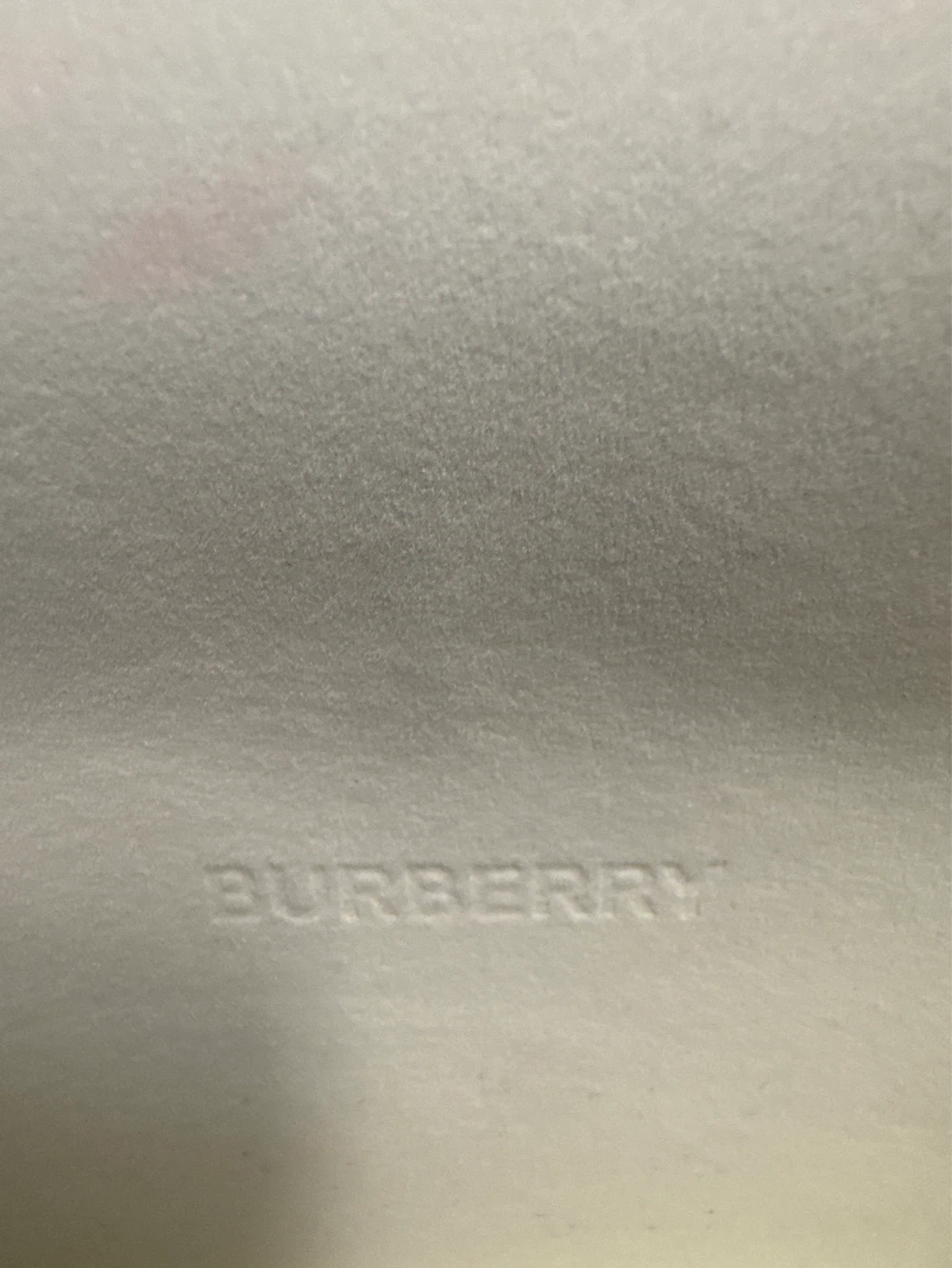 Burberry Large Size Brown Leather Glasses Case - photo 2