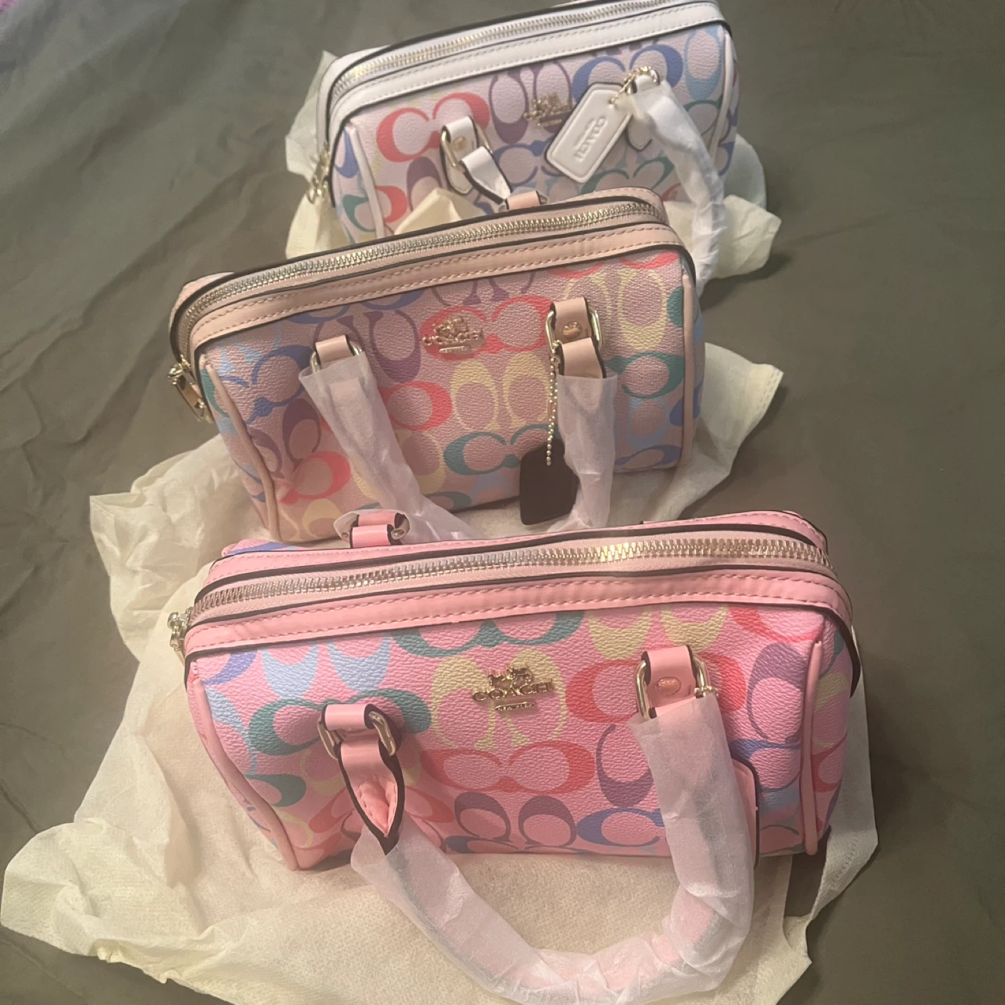 New designer  inspired crossbody bags, $45 each