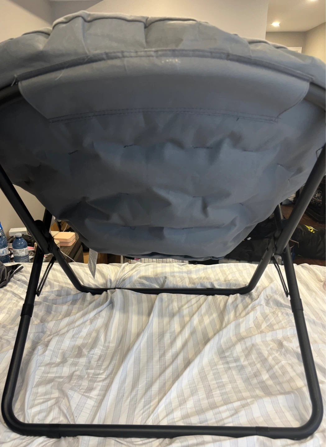 Grey Saucer Chair - photo 2
