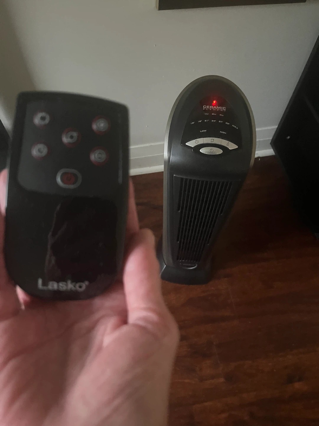 Lasko Ceramic Tower Heater with Remote - photo 2